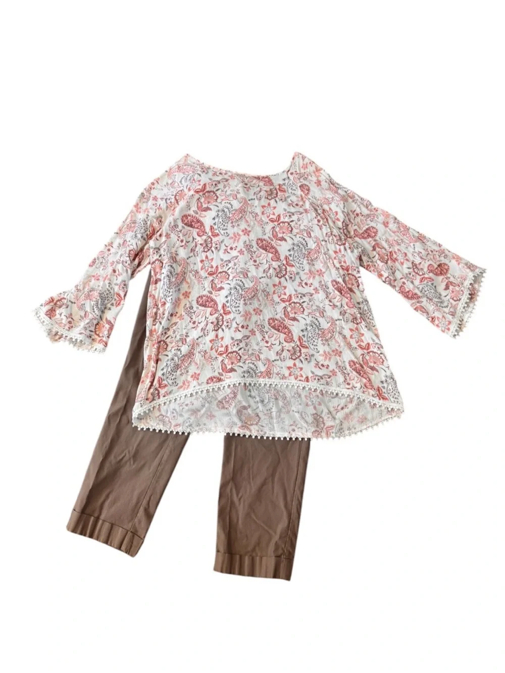 Stitch Fix Papermoon Tribal Market & Spruce 3 Piece Boho Outfit Set Womens XL 14